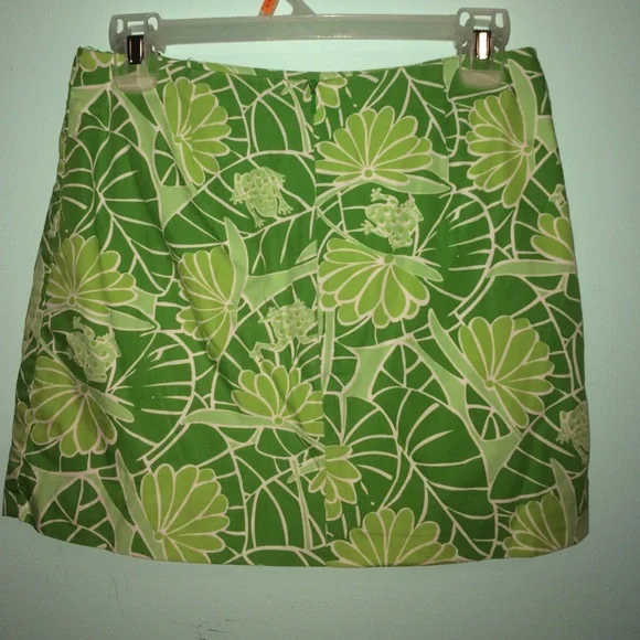 Green Lily Pulitzer skirt - Picture 2 of 2